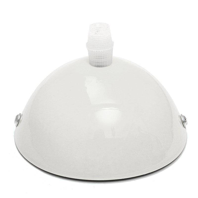 pendant light white ball and colored interior Eggshell