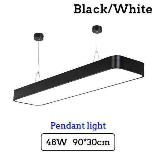 Square LED ceiling light with rounded edge Surface