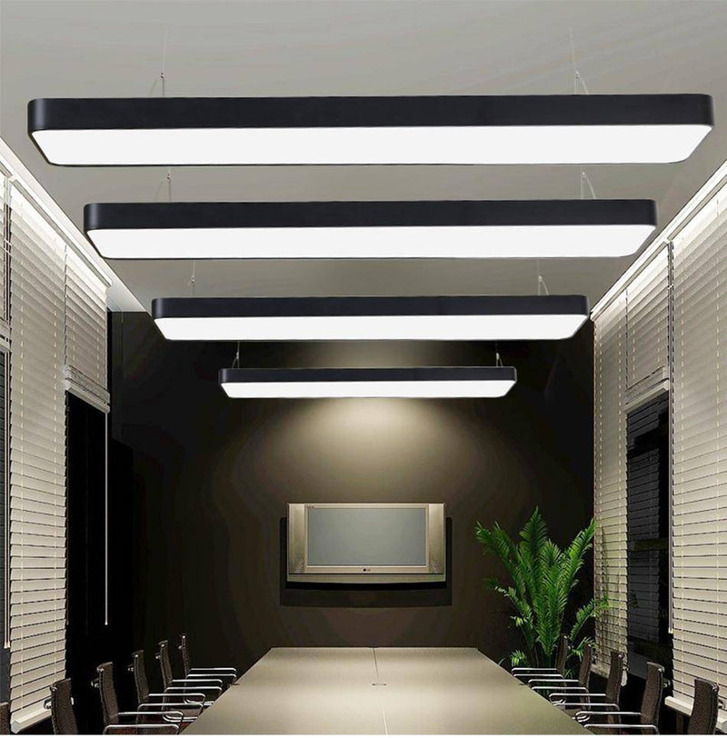 Square LED ceiling light with rounded edge Surface