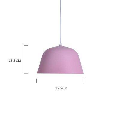 Lámpara de suspensión LED de colores