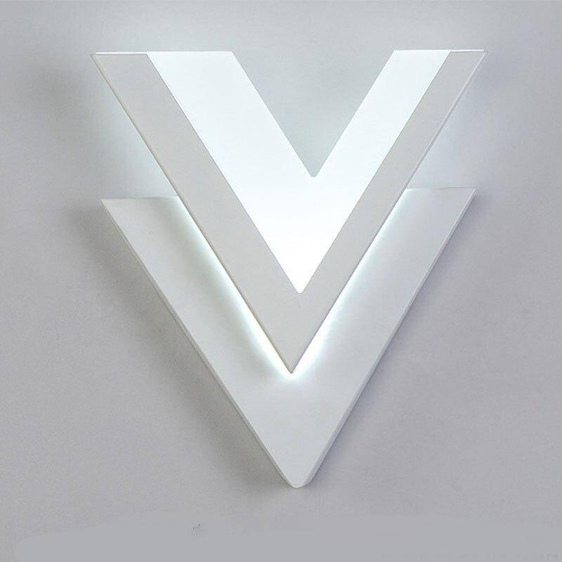 wall lamp V-shaped LED wall light