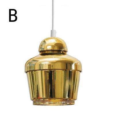 Lámpara de suspensión design LEDs con formas cilíndricas de metal