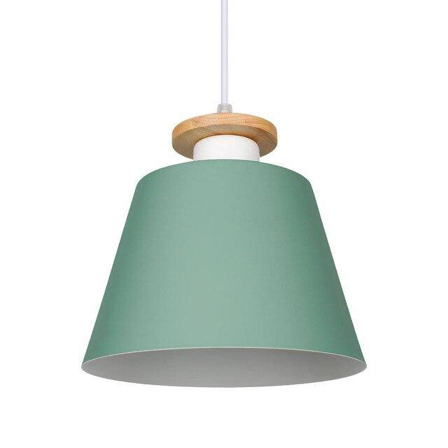 Lámpara de suspensión LED cónico en colores para restaurantes