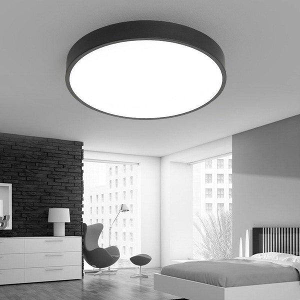 Jeancel Luminaires - Plafonnier LED Titus blanc - 48W 4300 lumens
