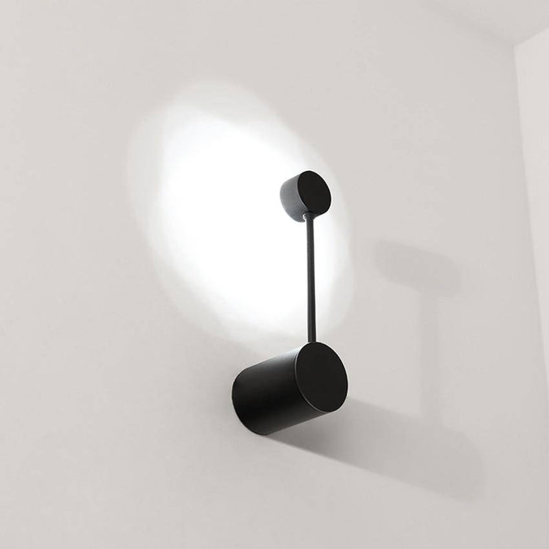 Lámpara de pared design con pequeñas barras LED iluminadas