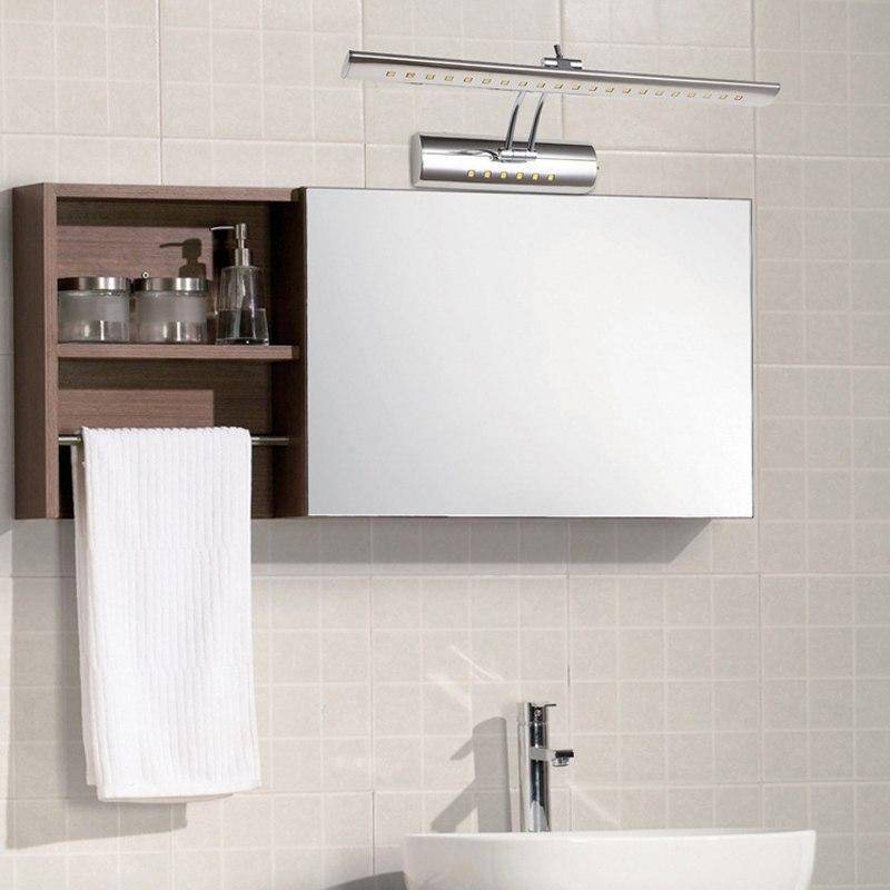 wall lamp Steel chrome LED picture or mirror