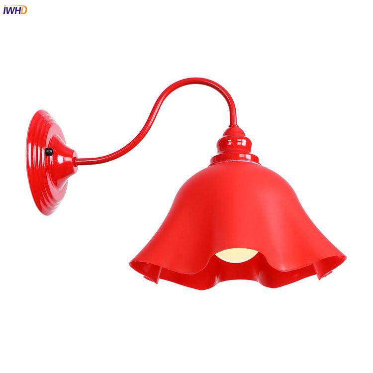 Lámpara de pared LED roja Wandlamp