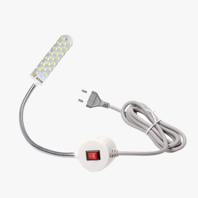 Lámpara de escritorio LED ajustable para costura