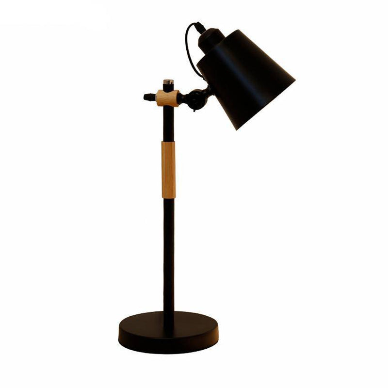 Lámpara de sobremesa de madera con LED regulable Piso