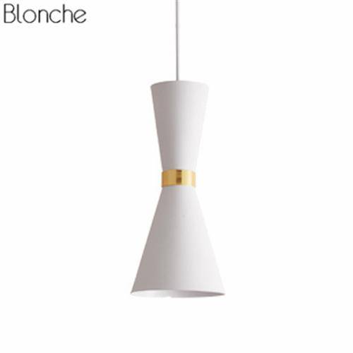 Design LED pendant light in aluminum Funnel