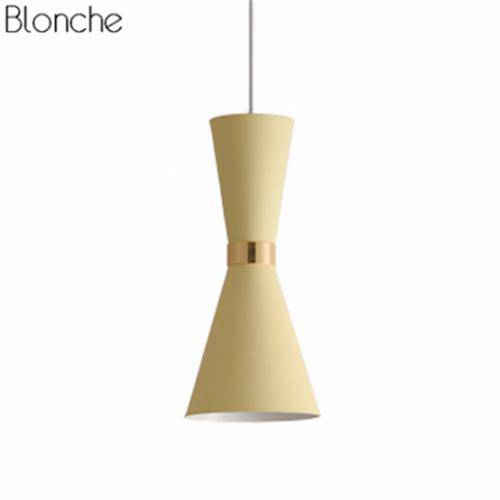 Design LED pendant light in aluminum Funnel