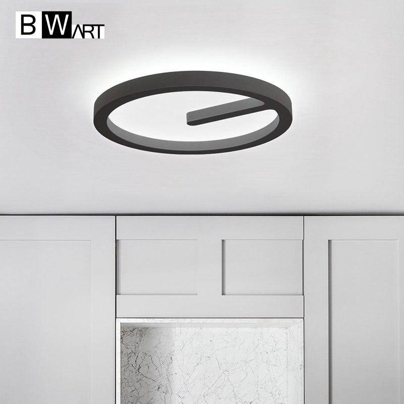 Lámpara de techo design con LED redondo Bwart