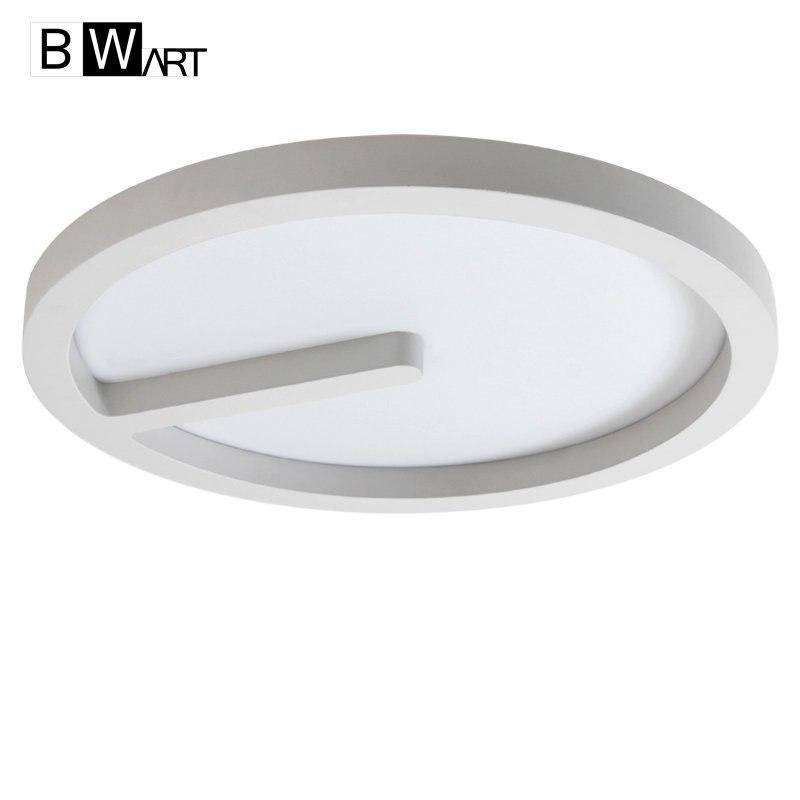 Lámpara de techo design con LED redondo Bwart