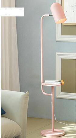 Moderna lámpara de pie LED con mesa Color