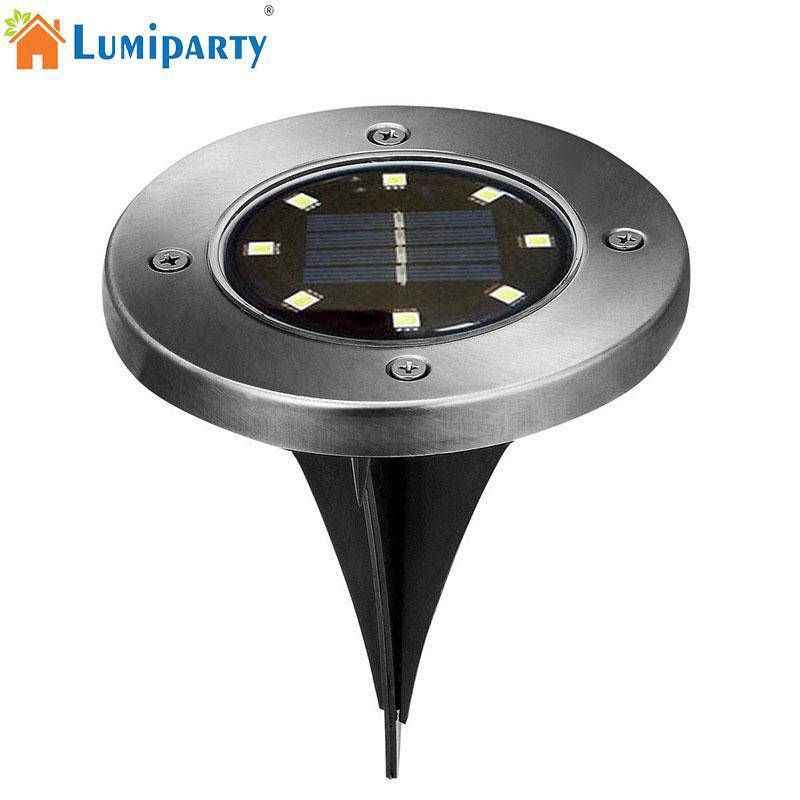 Spotlight outdoor 8 LED flush mount Lumiparty