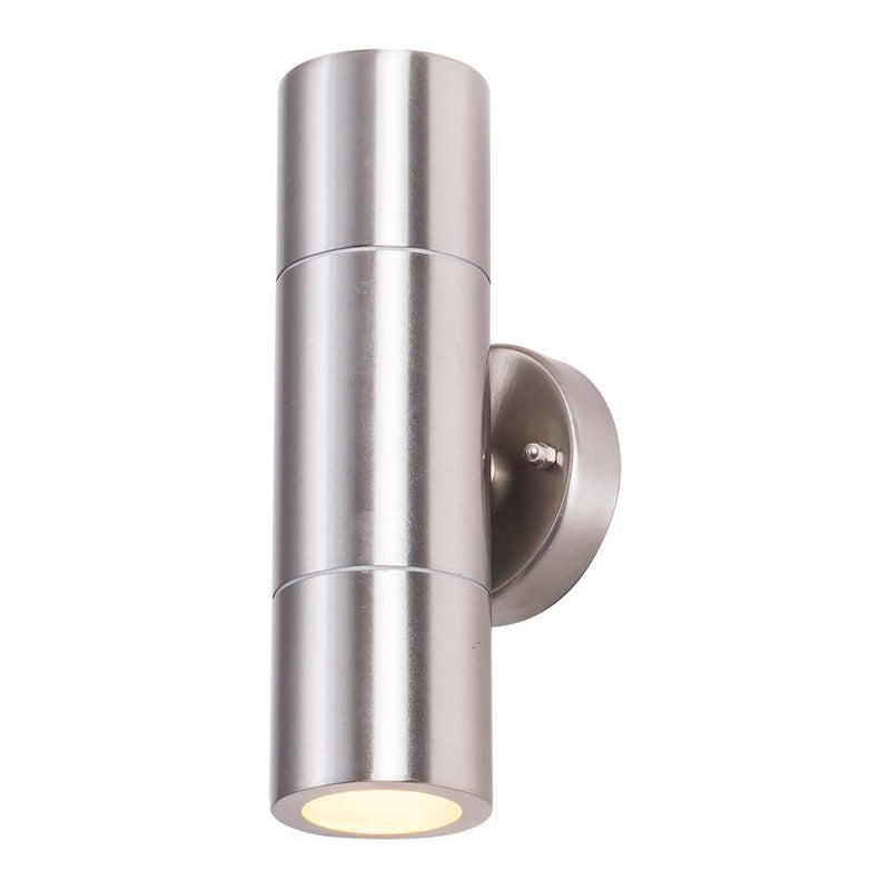 wall lamp exterior LED chrome Down