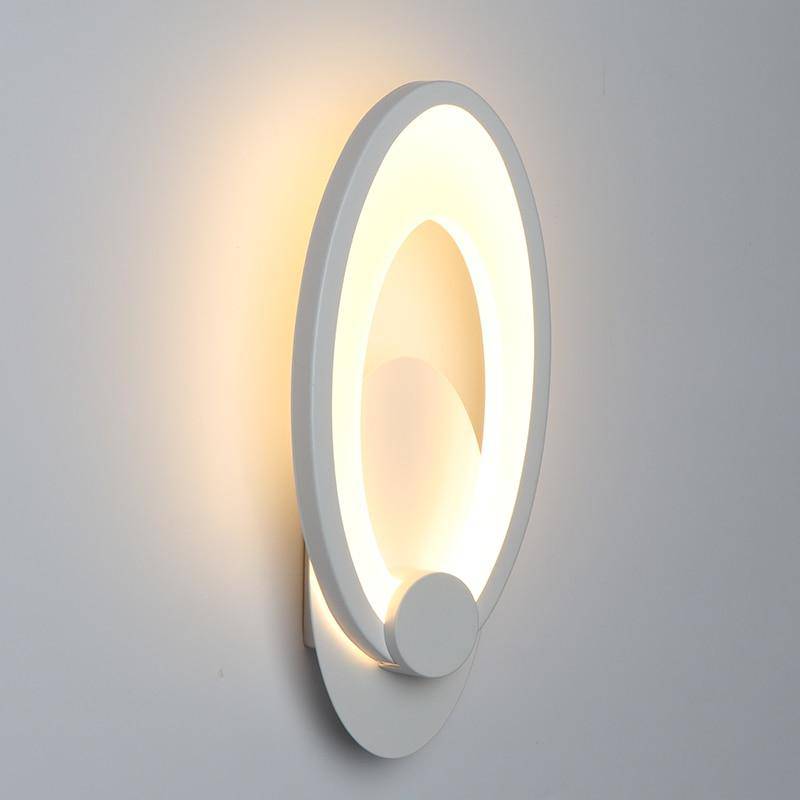 Aplique LED ovalado para habitaciones