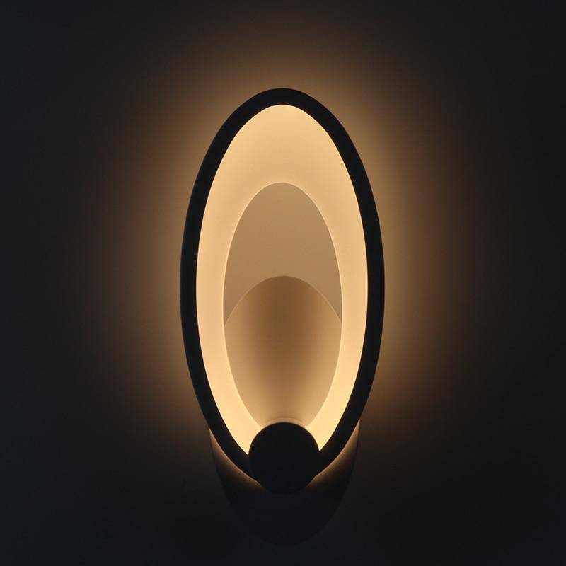 wall lamp LED wall lamp in oval shape Room
