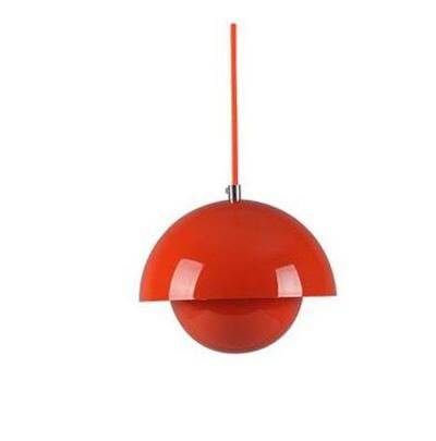 Design pendant lamp with LED flower color Clizia