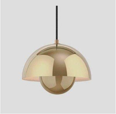 Design pendant lamp with LED flower color Clizia