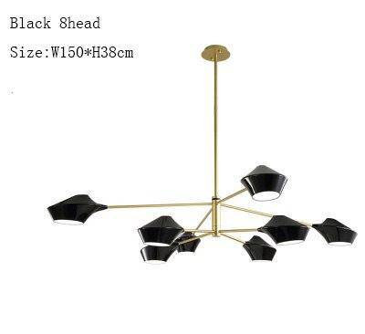 Chandelier design branches and Creative lamps