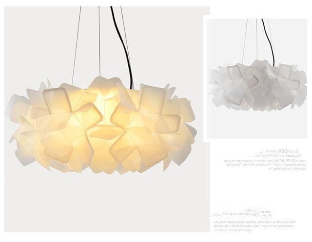 Lámpara de suspensión design Carta de colores acrílicos Clizia