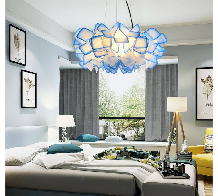 Acrylic Color Design pendant light Clizia