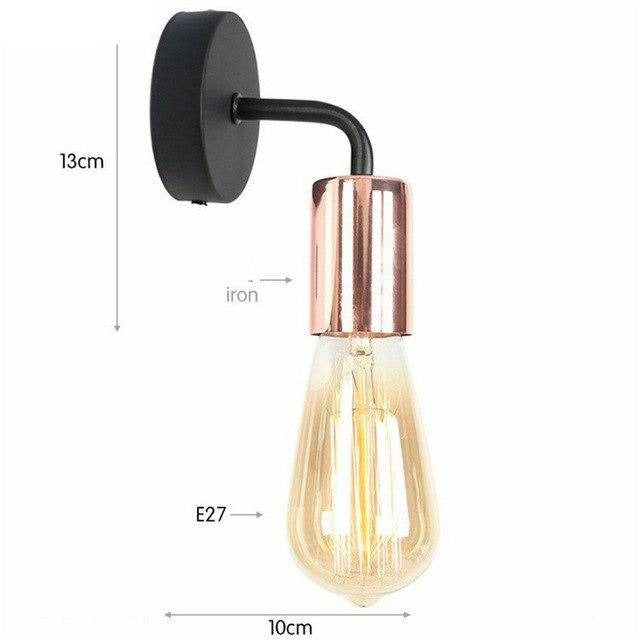 wall lamp simple vintage style LED wall light