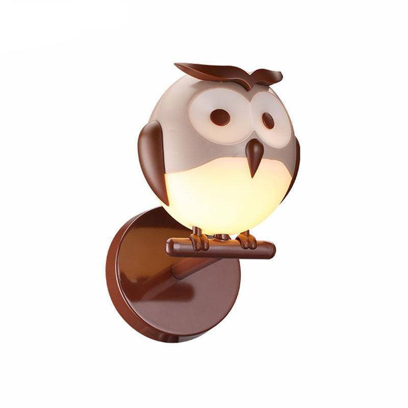 wall lamp Cartoon owl LED wall light