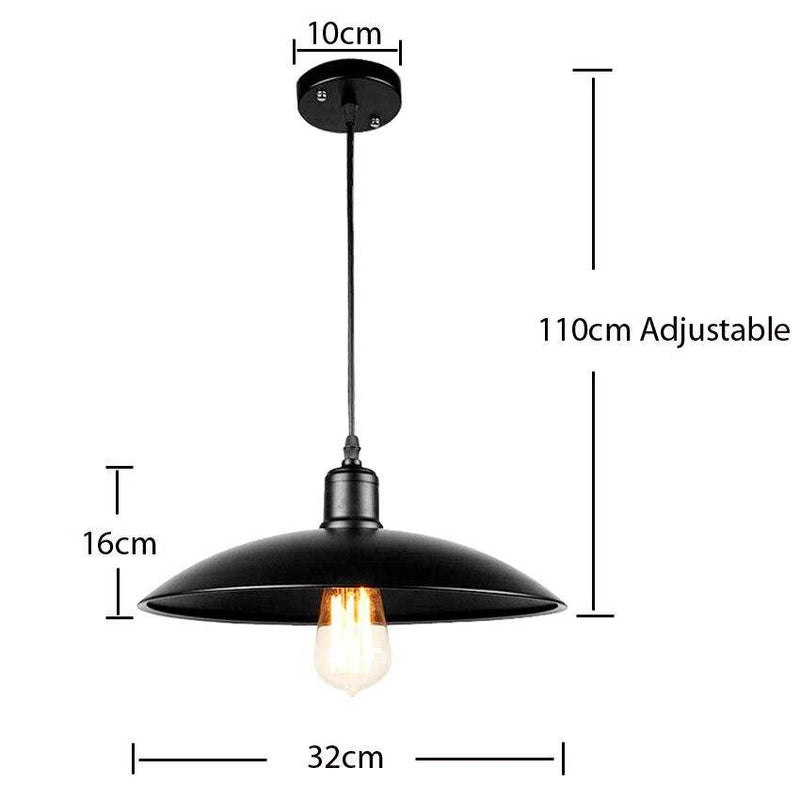 Lámpara de suspensión industrial nórdico
