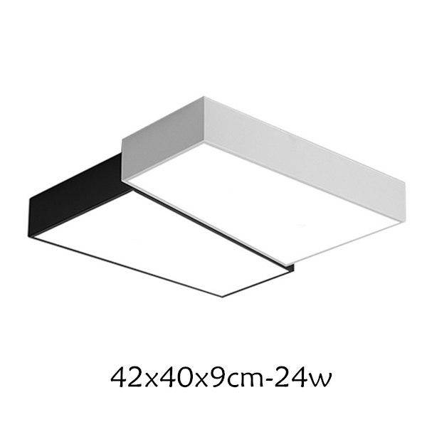 Off-white and black LED ceiling lamp Living