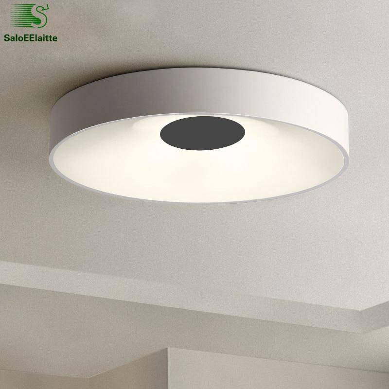 Round and hollow LED ceiling lamp Concave
