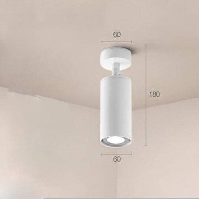 Spotlight Cylindrical, rotatable LED Exhibition