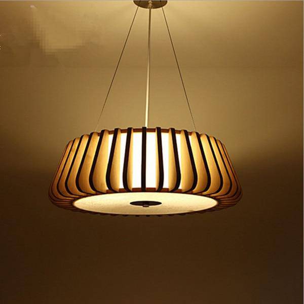 Lámpara de bambú Chandel design