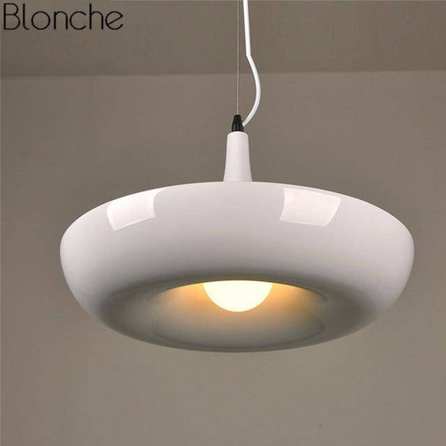 pendant light modern rounded plant pot