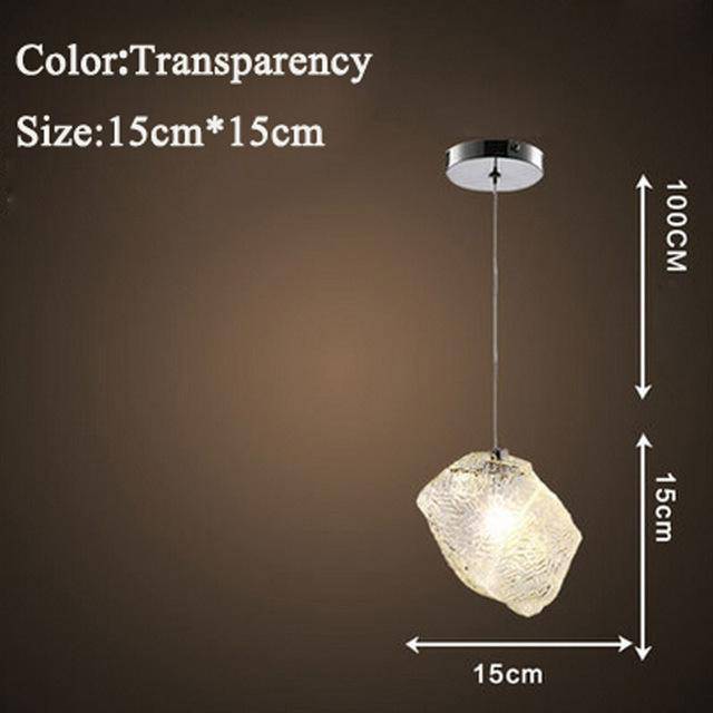 pendant light Colorful crystal design