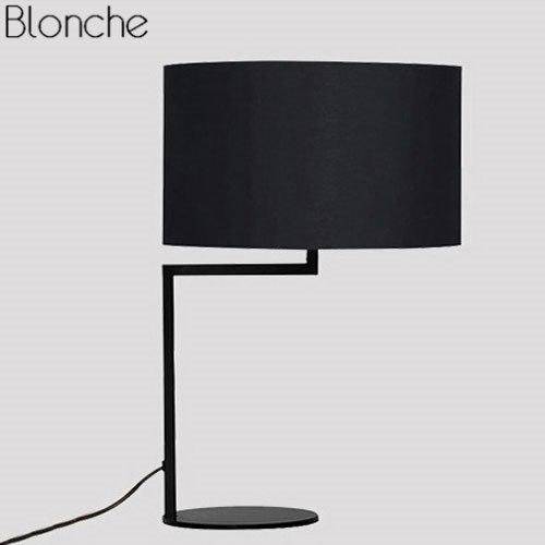 LED table lamp with lampshade Cloth
