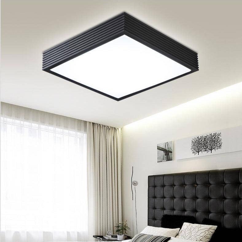 Stepless Square Metal Ceiling Light