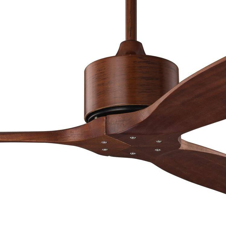 Ventilateur de plafond en bois à 3 pales Fan