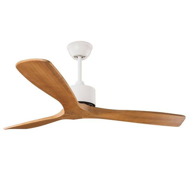 Ventilateur de plafond en bois à 3 pales Fan