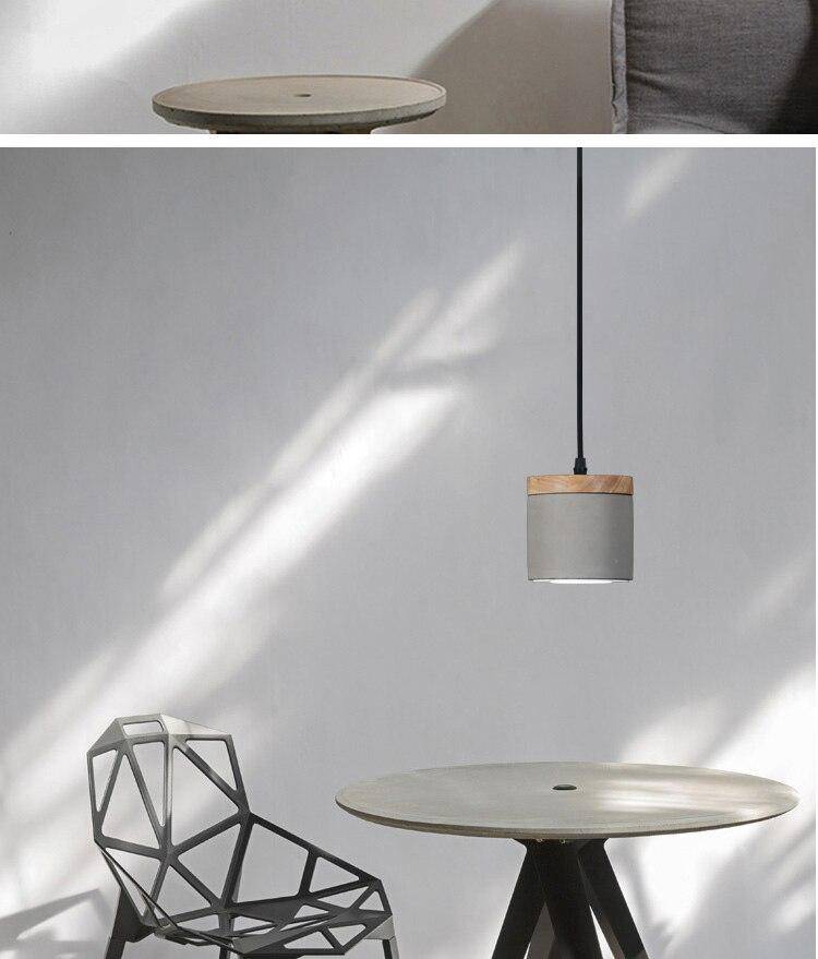 pendant light Settember retro gray LED design