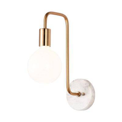 wall lamp LED wall design arm with lamp and marble base