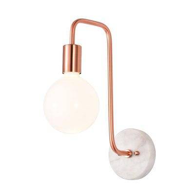 wall lamp LED wall design arm with lamp and marble base