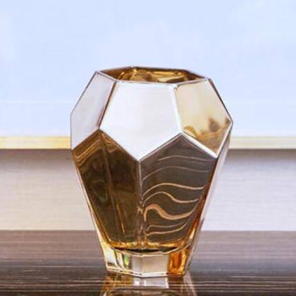 Vase design en verre cristal Luxury