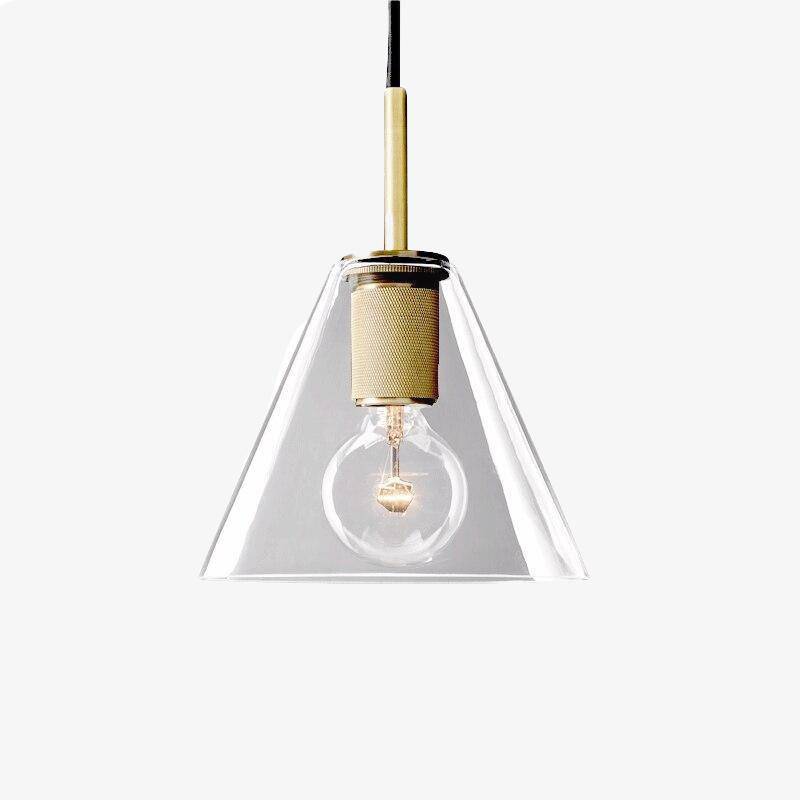 pendant light Industrial Loft Style LED Glass Rounded Design