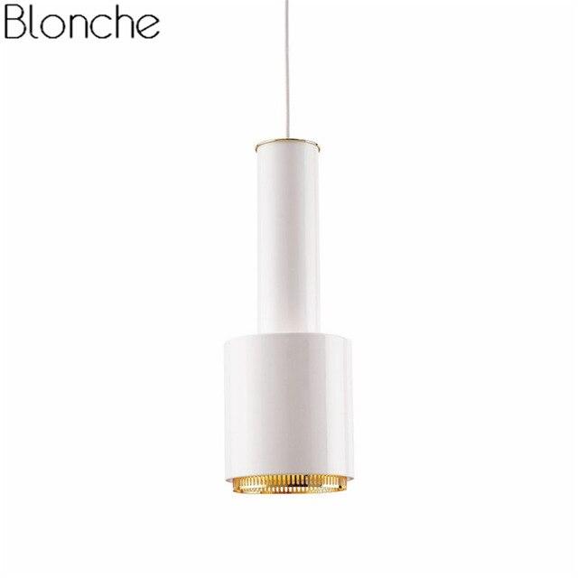 pendant light Industrial Loft style metal tube LED design