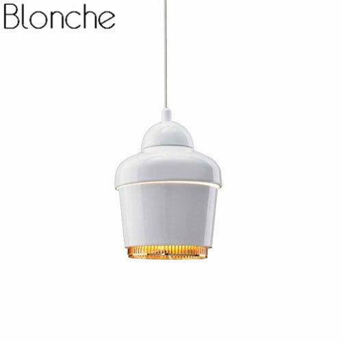 pendant light LED design with lampshade industrial metal Loft