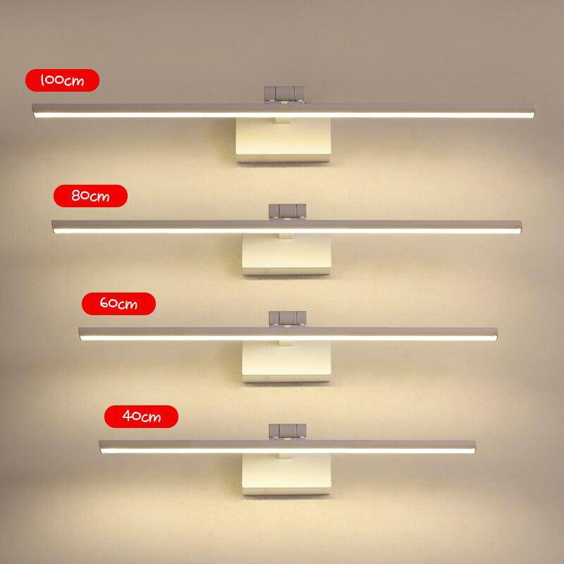 wall lamp long LED wall mirror