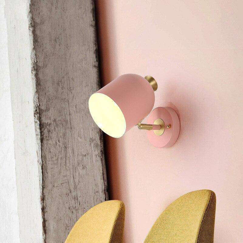wall lamp LED wall lampshade round adjustable colour Deco