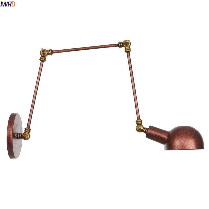 wall lamp Antique wall-mounted with articulated arm Rustic
